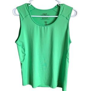 Patagonia SZ M green Athletic sleeveless top running workout